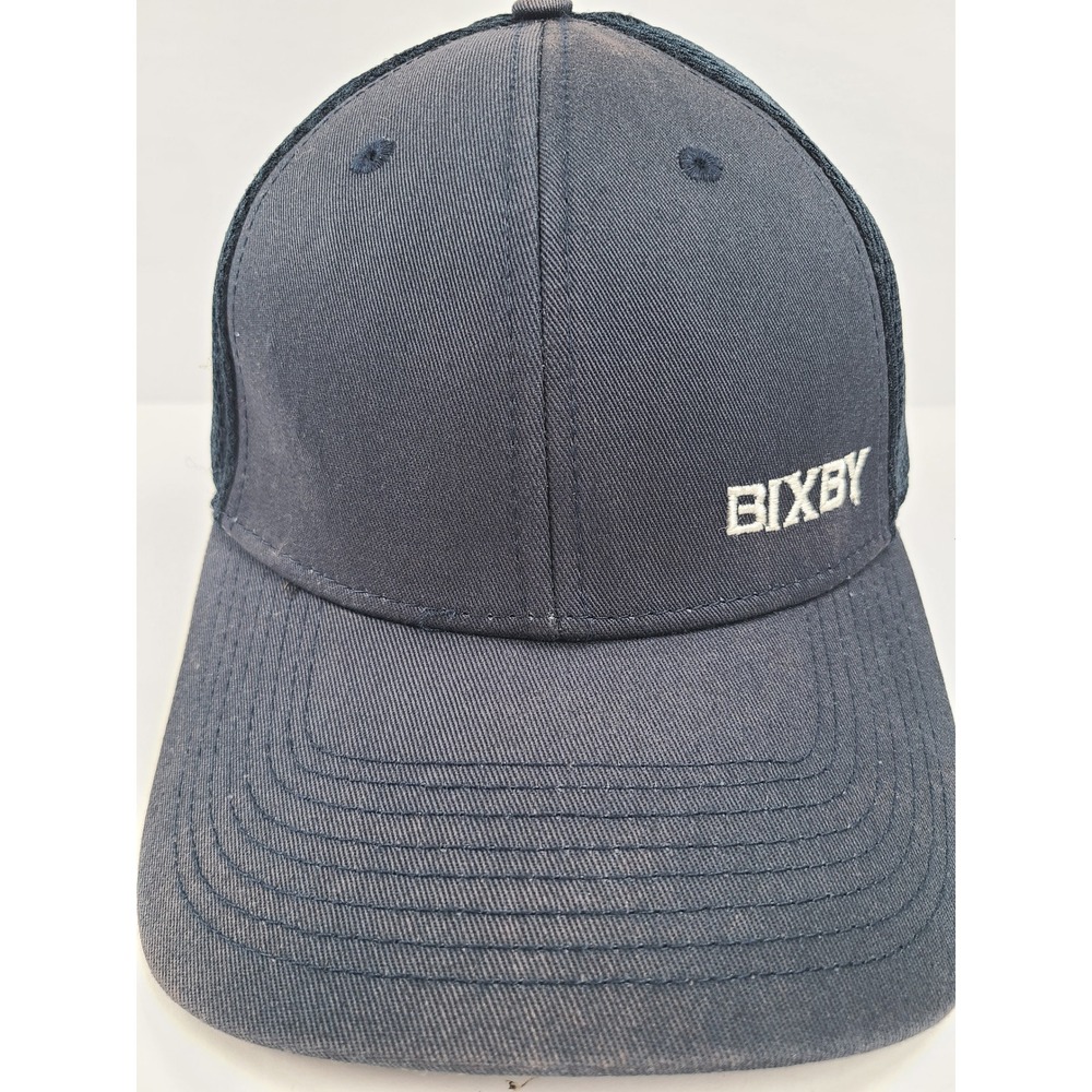 New Era 39THIRTY Bixby Faded Black Trucker‎ Hat S/M Streetwear Sportswear Casual